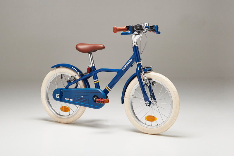 VELO 16 POUCES 4 6 ANS 900 ALU CITY BLEU pour les clubs et collectivites Decathlon Pro