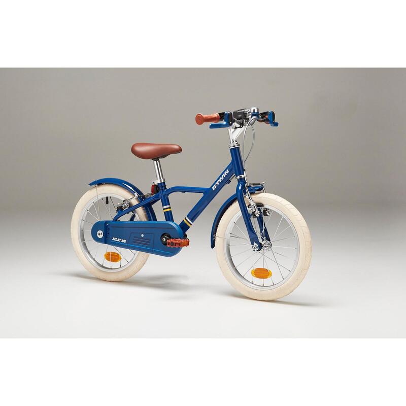 Bicicleta niños 16 pulgadas aluminio Btwin 900 Racing rojo 4,5-6 años