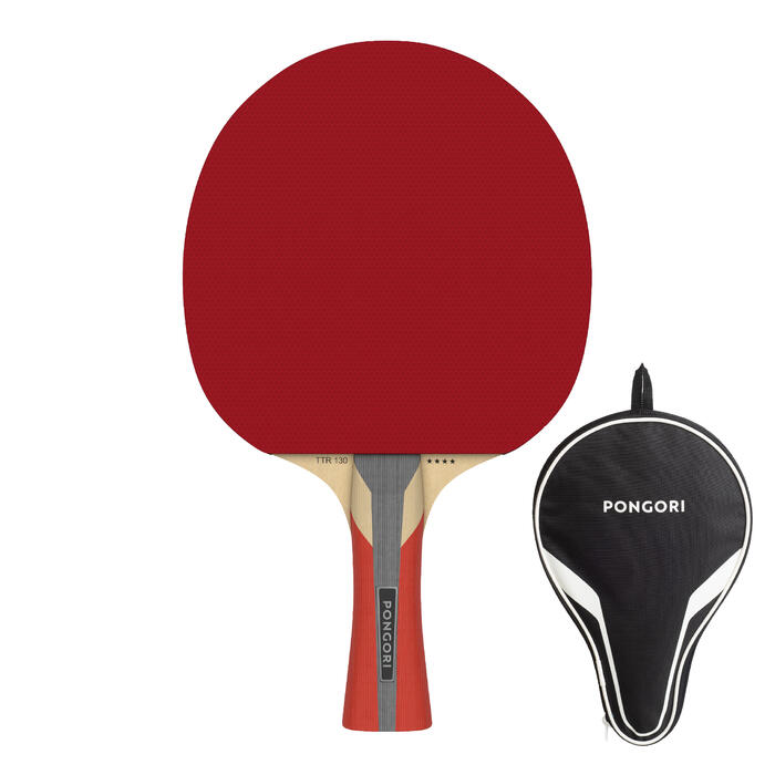 Raquette Tennis De Table Club Et Ecole Ttr 130 4 Spin Avec Housse