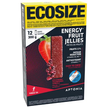 Мармелад фруктовый энергетический клубника ацерола 12x25 г ECOSIZE