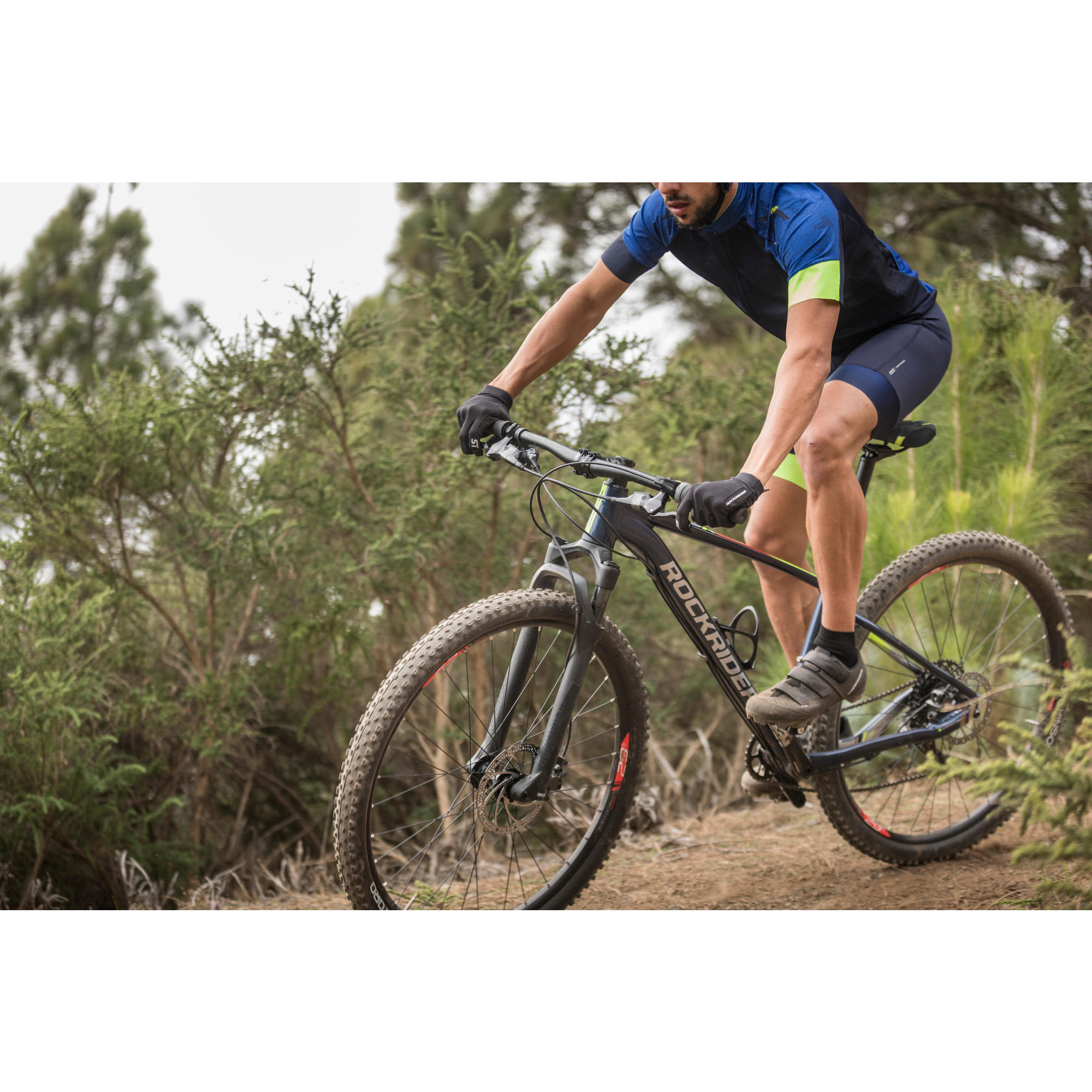 Chaussures VTT XC 100 Noir ROCKRIDER Decathlon