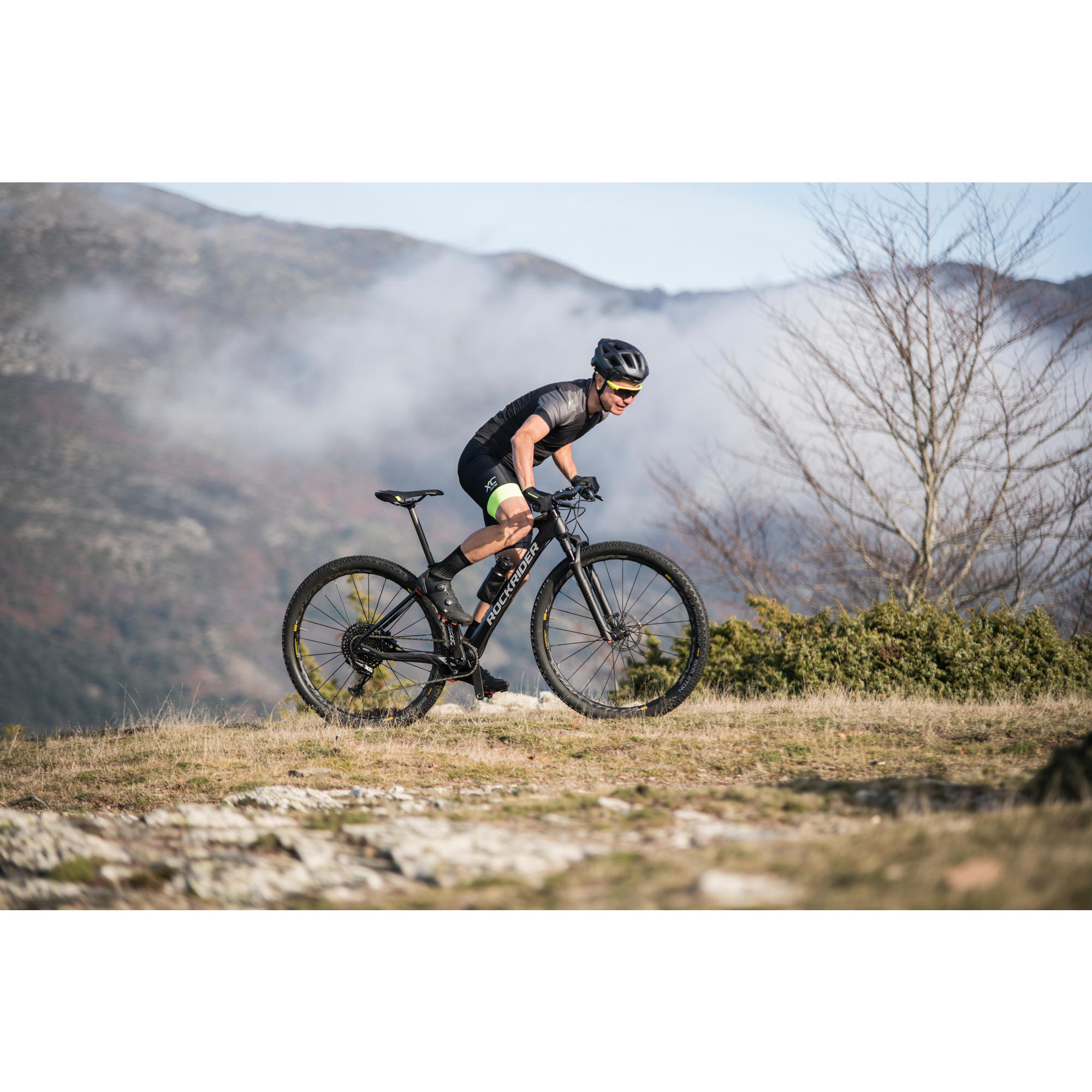 GUANTI MTB leggeri XC Nero