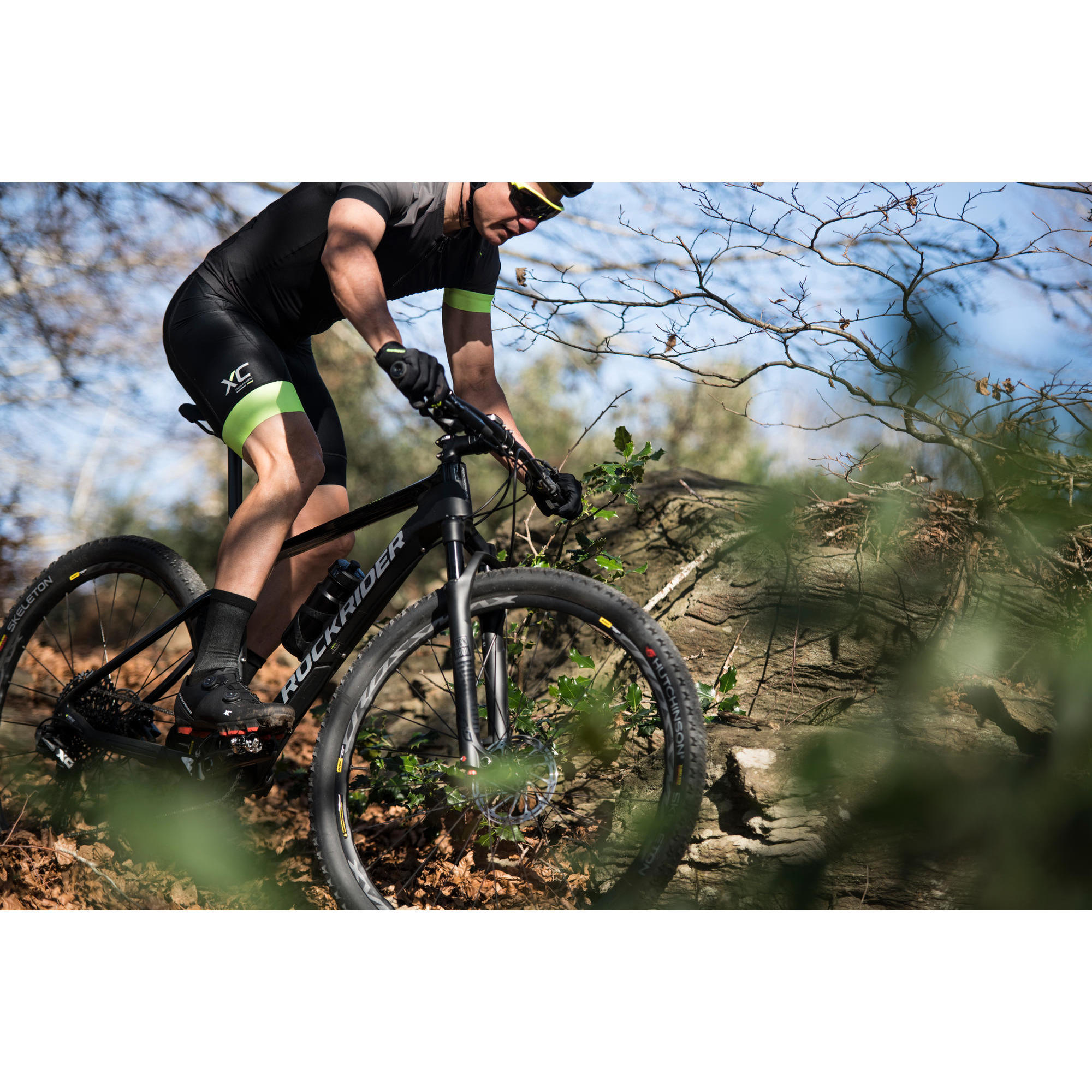 GUANTI MTB leggeri XC Nero