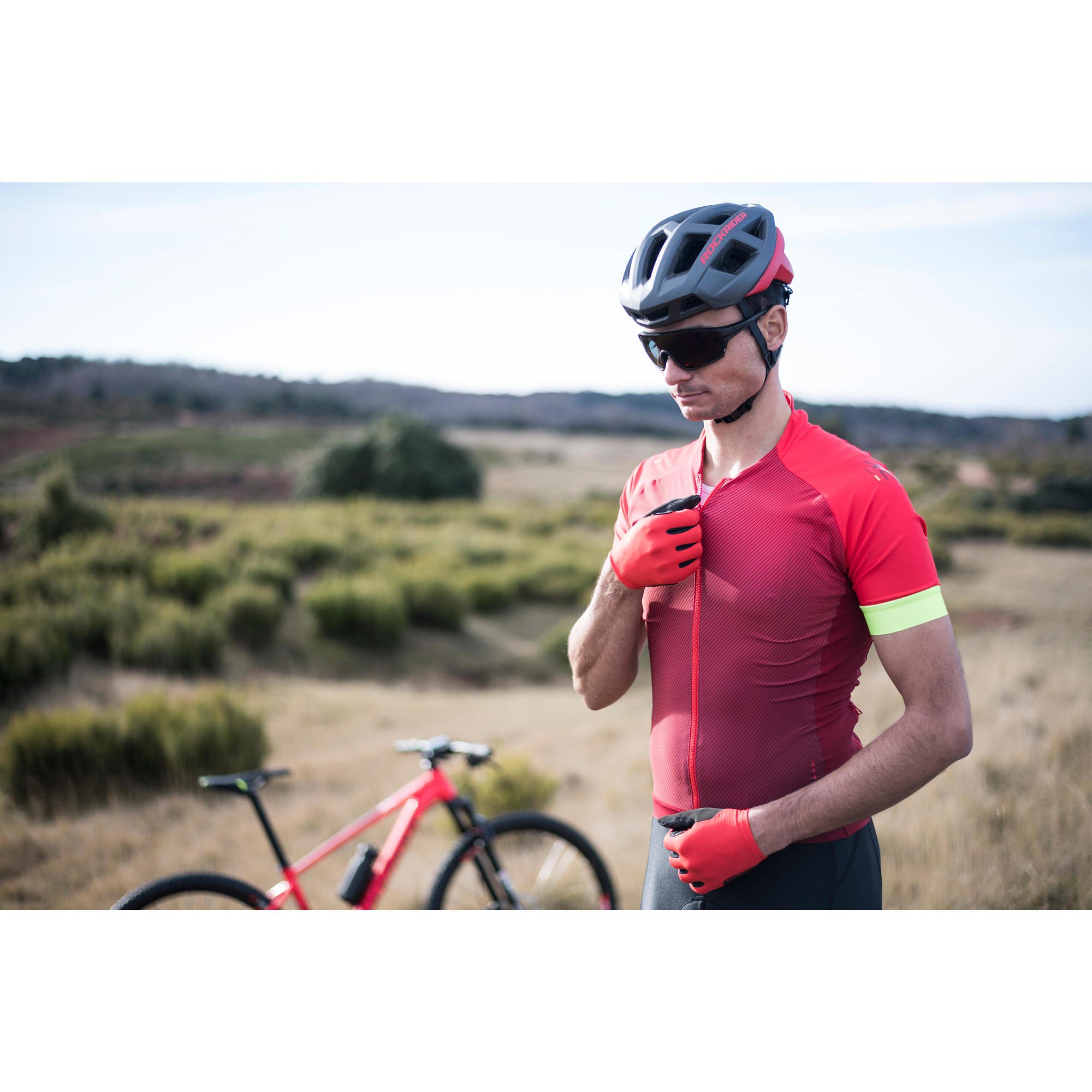 Очки для горного кросс-кантри с переменными линзами XC RACE КАТ 0+3 ROCKRIDER