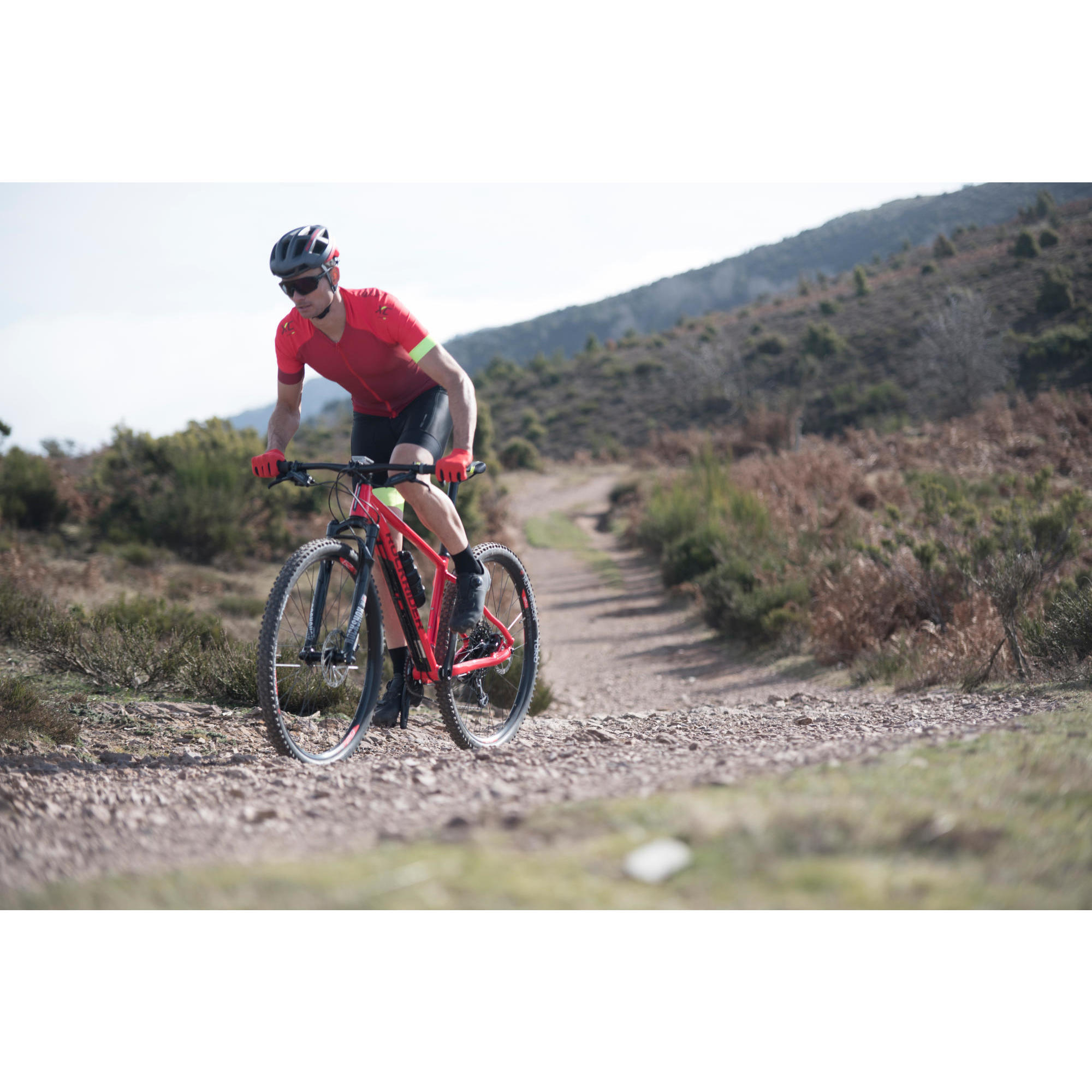 Очки для горного кросс-кантри с переменными линзами XC RACE КАТ 0+3 ROCKRIDER