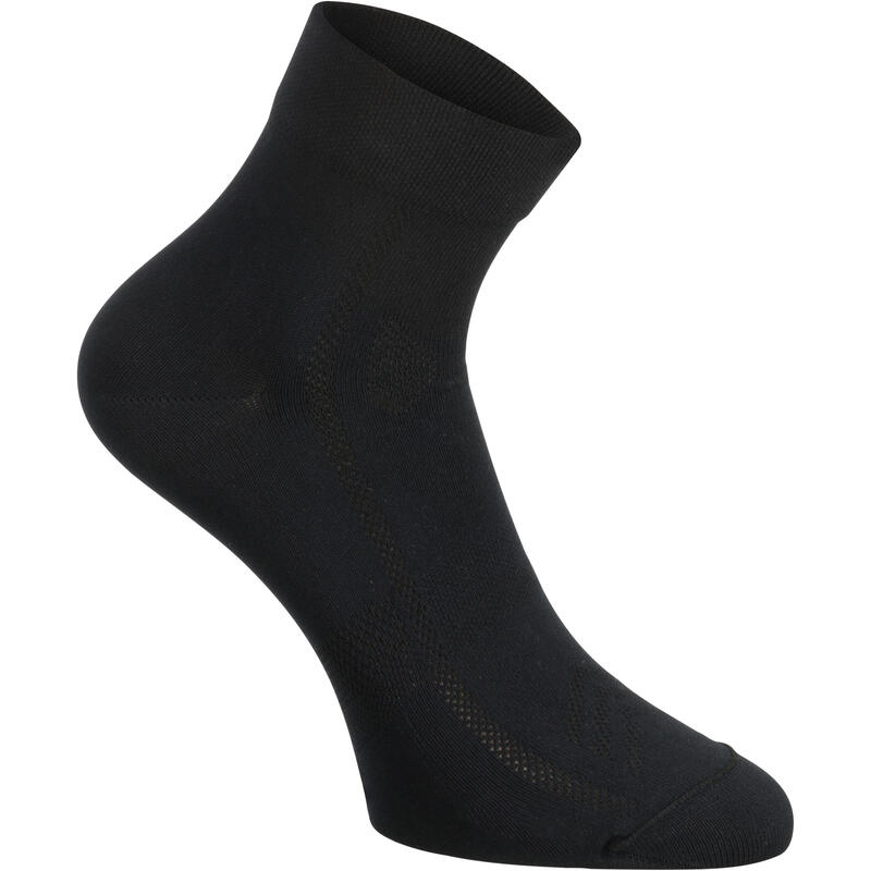 Șosete Ciclism ROADR 500 Negru 