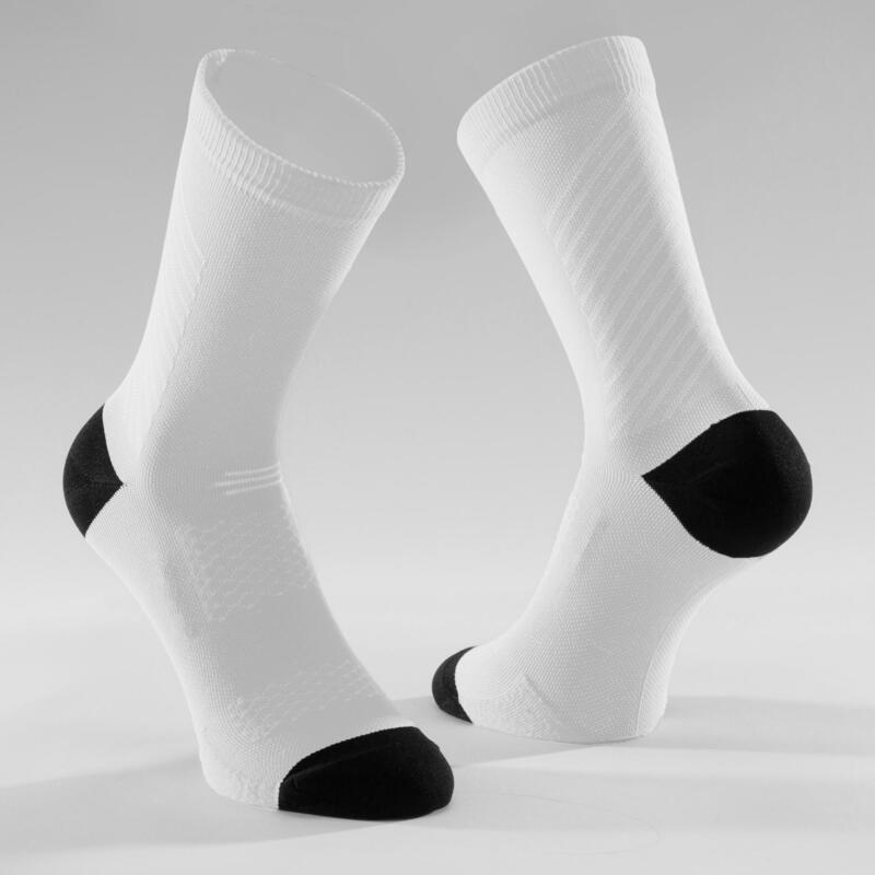 Chaussettes vélo route cyclosport 900 blanches