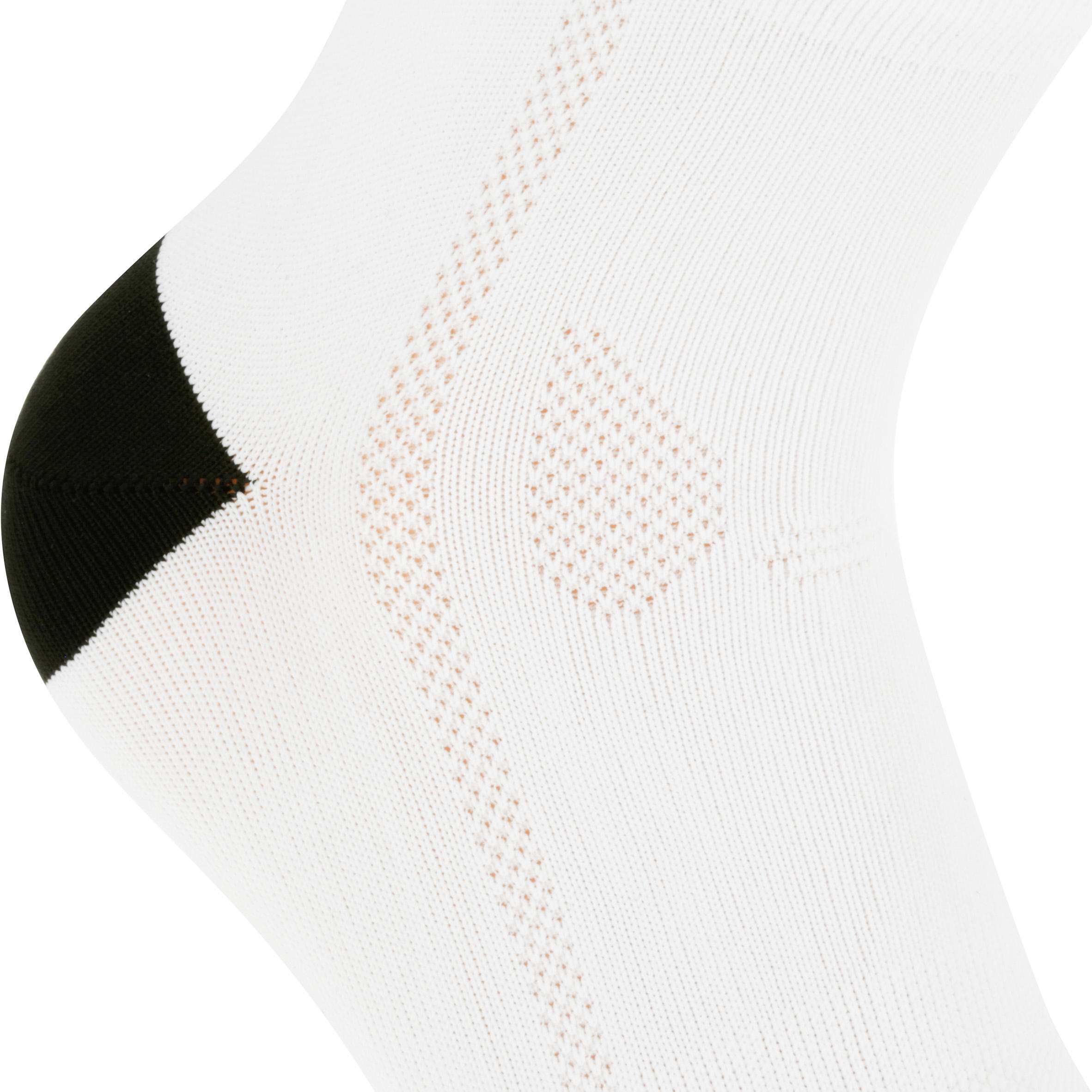 Bike Socks - 500 White/Black - VAN RYSEL