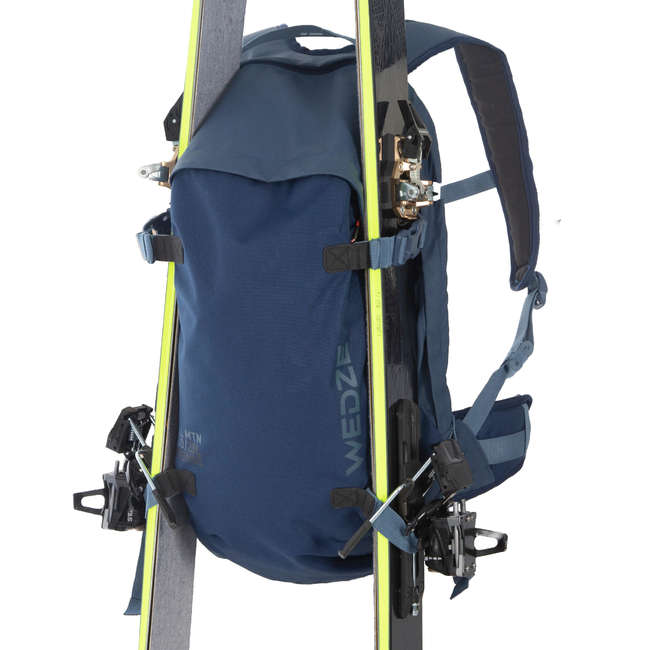 WEDZE FR500 Free Rid Ski Backpack Blue Decathlon