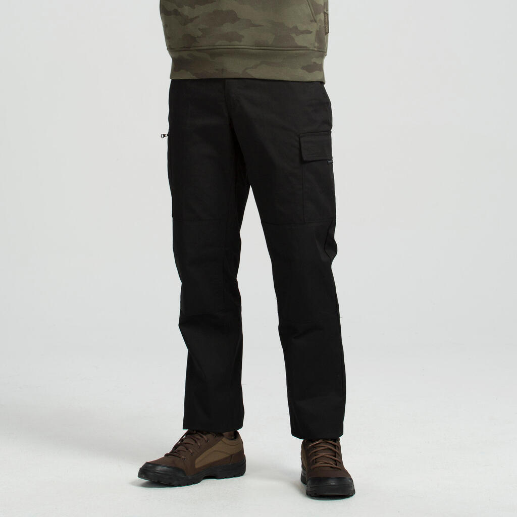 Resistant cargo trousers steppe 300 black