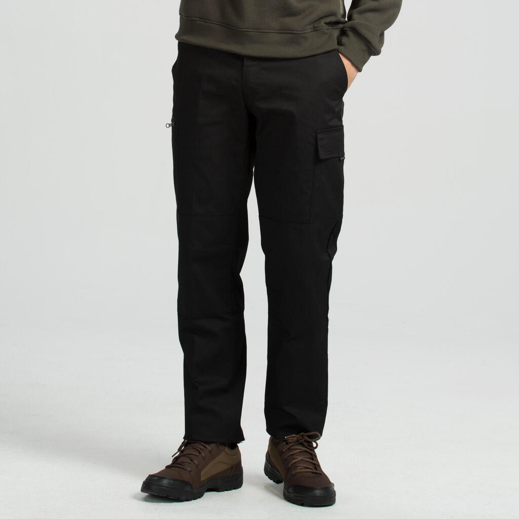 Resistant cargo trousers steppe 300 green marl