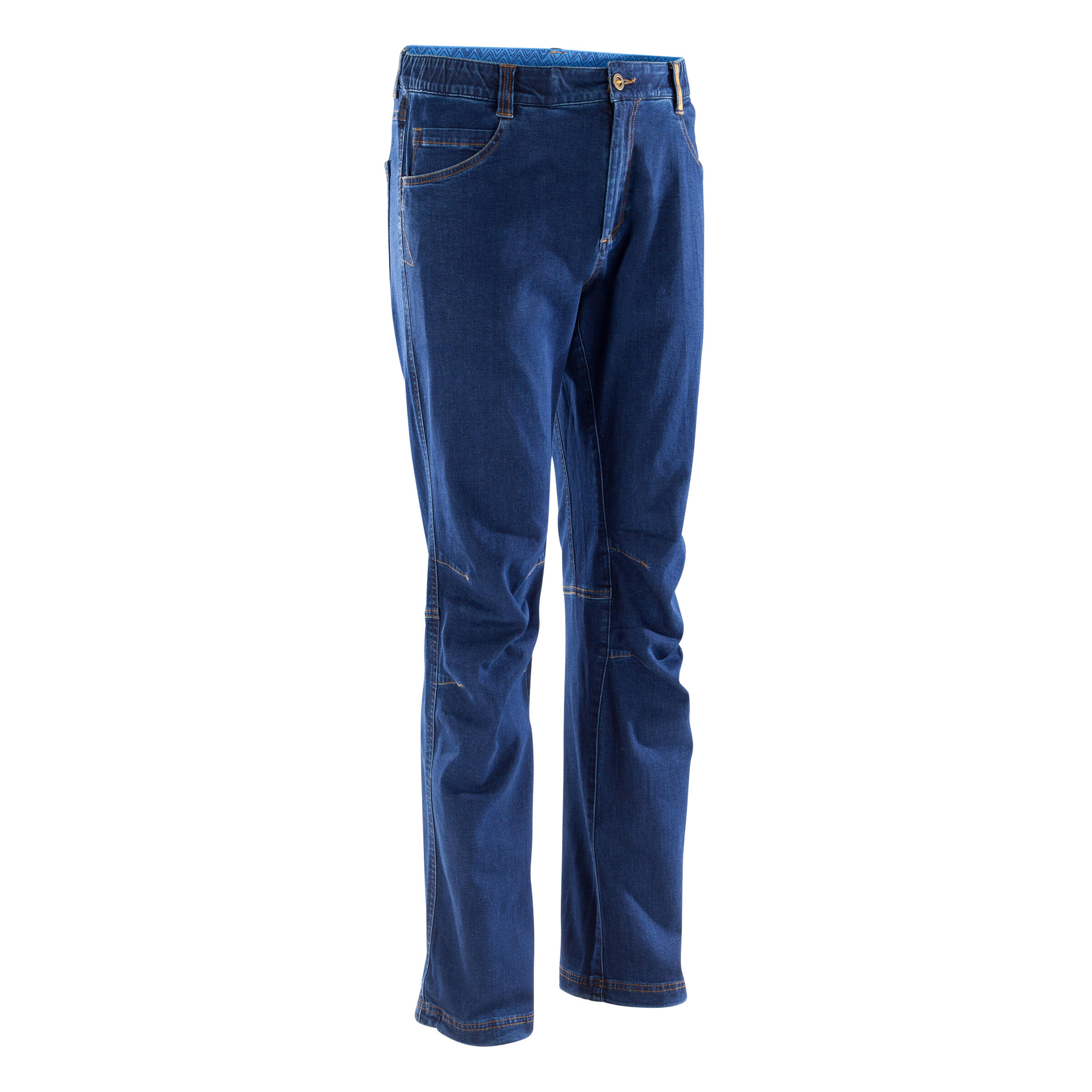Vaqueros de Escalada y Montaña Hombre Simond Jean Vertika Elásticos Azul  SIMOND | Decathlon