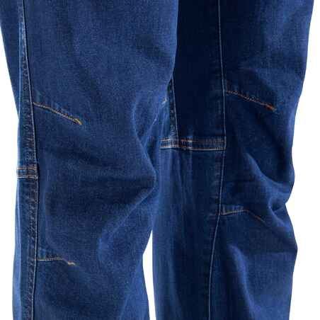 Kletterhose Jeans Stretch Vertika Herren blau 