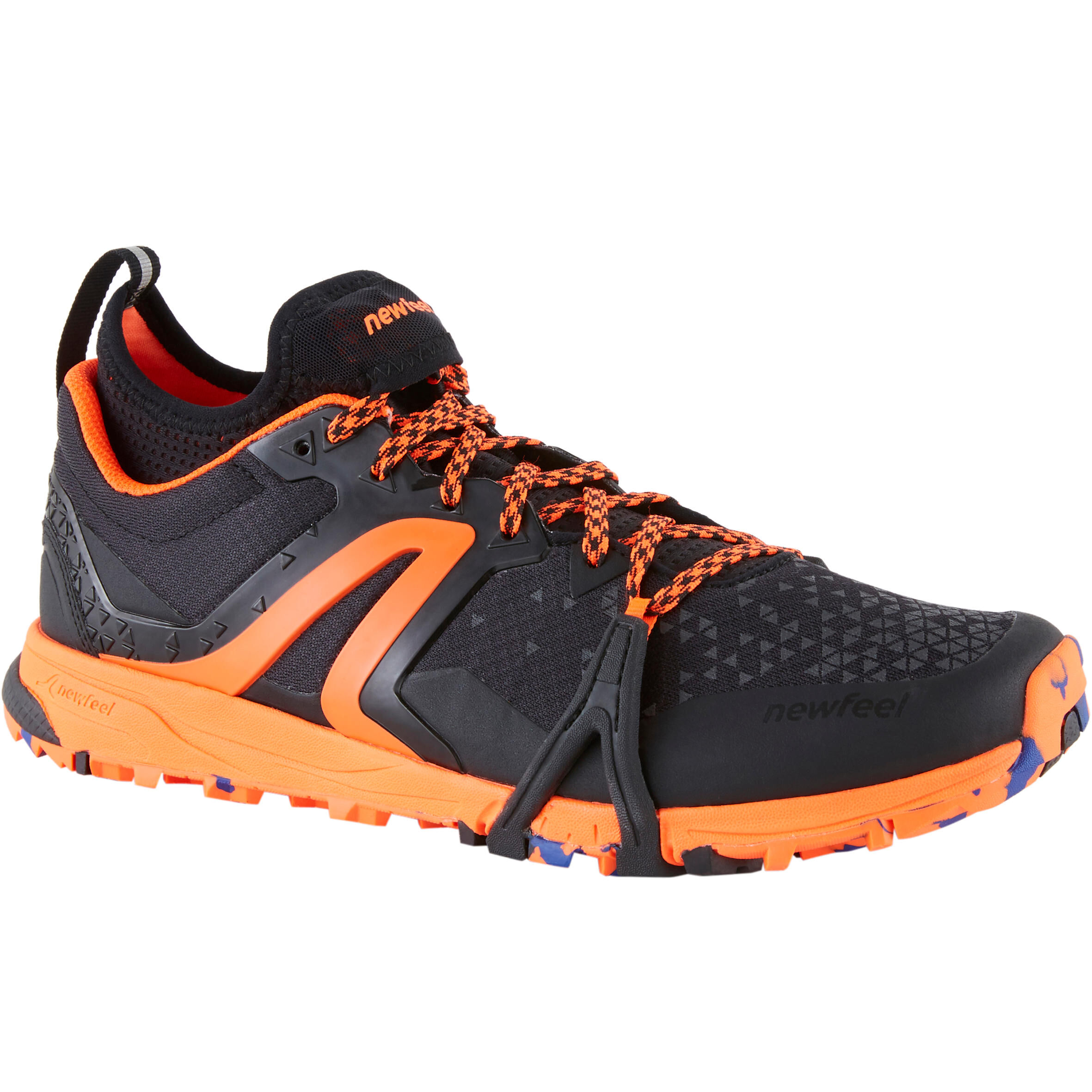 NEWFEEL NW 900 Flex-H Men's Nordic Walking Shoes - Black/Orange