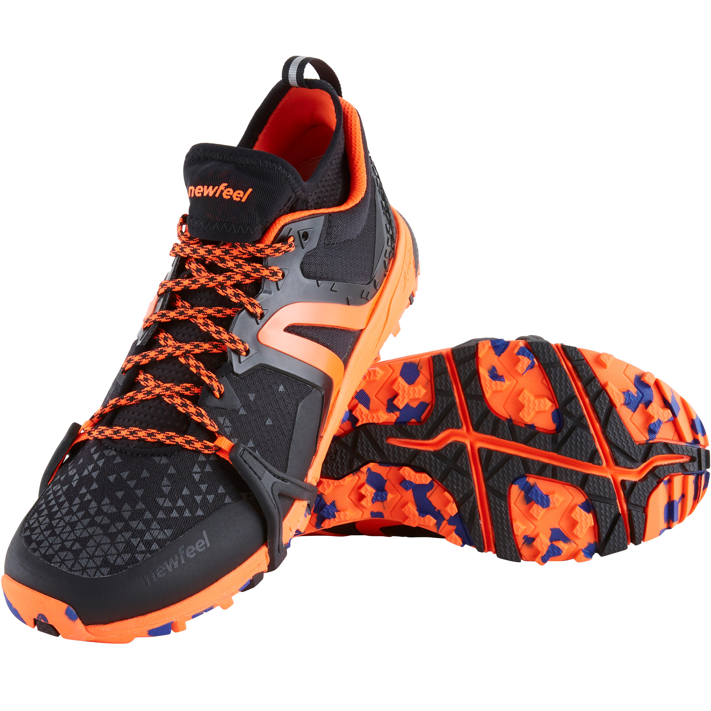 NW 900 Flex-H Men's Nordic Walking Shoes - Black/Orange 11/12