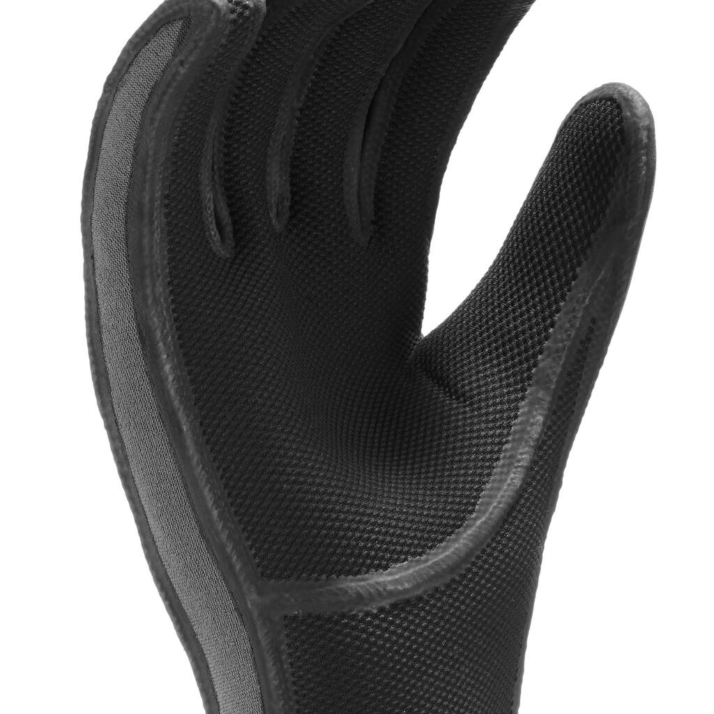 Canyoning-Neoprenhandschuhe 500 3 mm Erwachsene grau