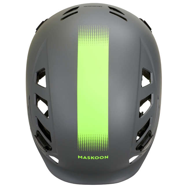 MASKOON CANYON HELMET GREY YELLOW Decathlon