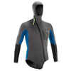 Canyoning-Jacke 5 mm Neoprenanzug Herren grau/blau