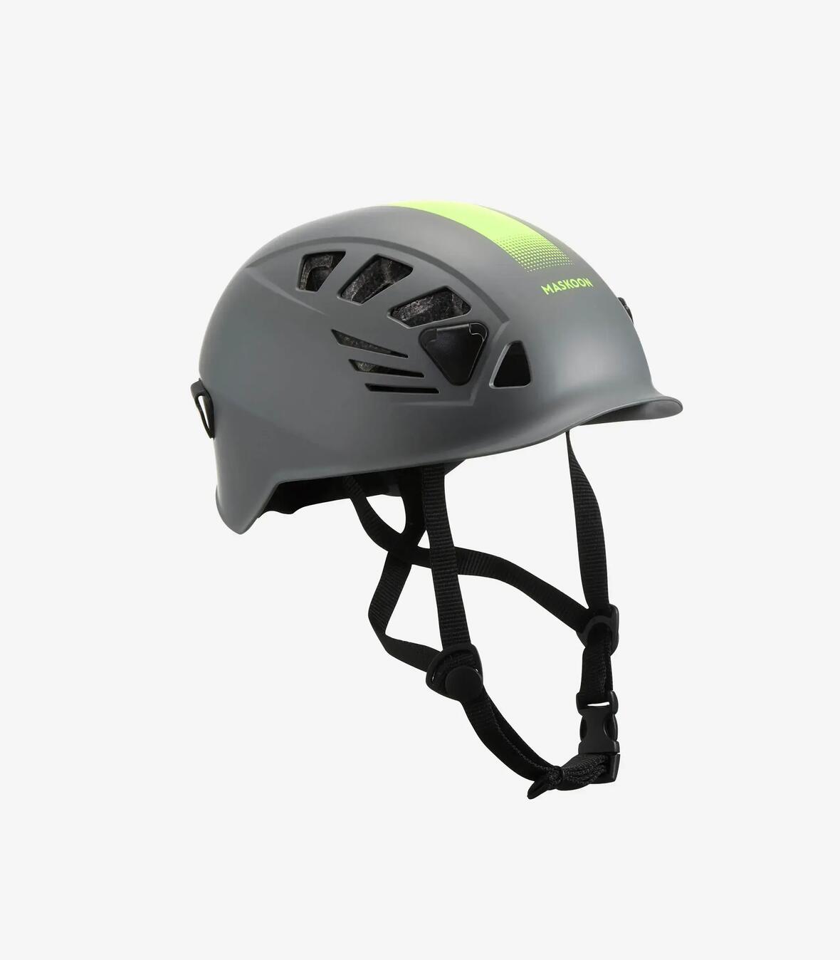 CASQUE CANYON GRIS JAUNE MASKOON