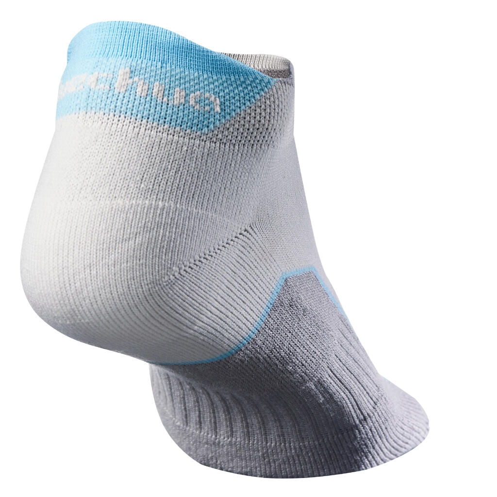 Country Walking Socks NH500 Low - x2 pairs - blue 