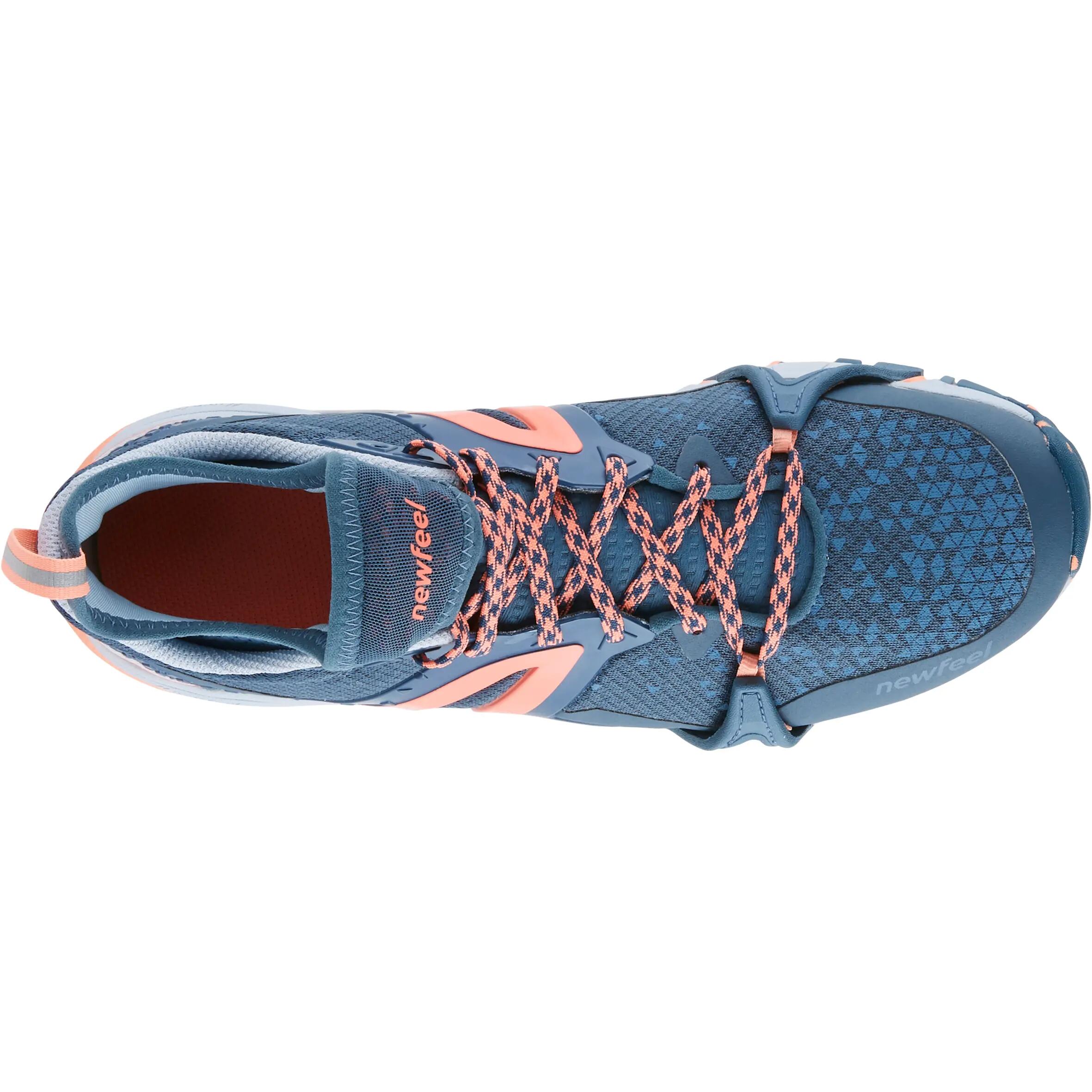 NW 900 Flex-H women's nordic walking shoes - grey/coral 8/9