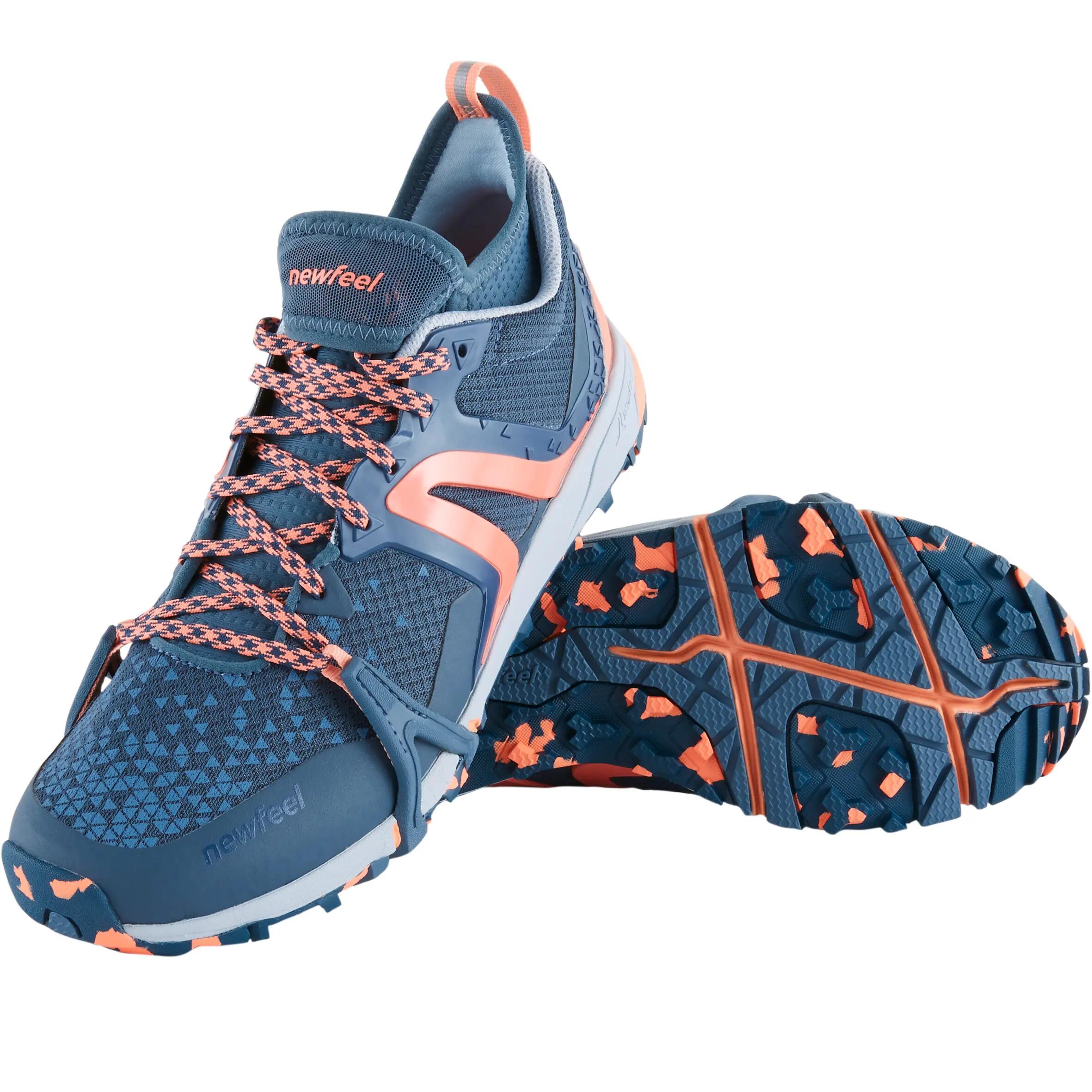 NW 900 Flex-H women's nordic walking shoes - grey/coral 9/9