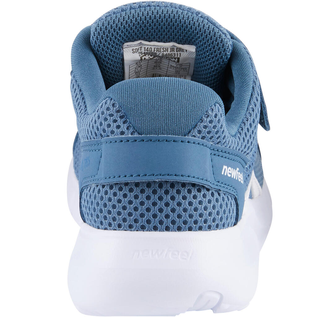 Detská obuv Soft 140 Fresh na športovú chôdzu sivá