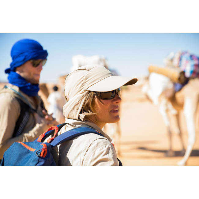 FORCLAZ Desert Trekking Cap UV-Protection Desert 500