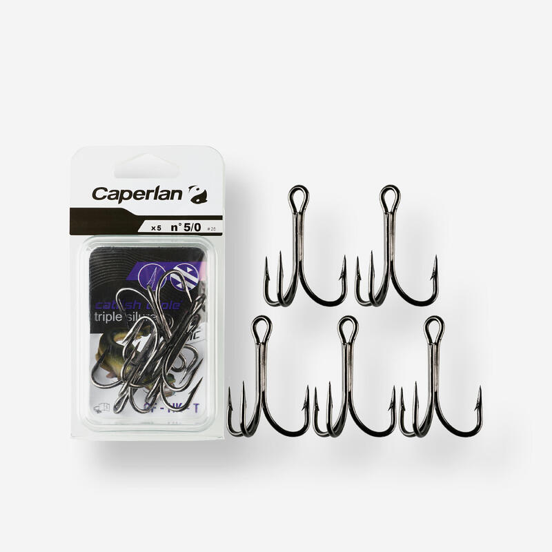 ANZUELO TRIPLE PESCA DEL SILURO CF HK T N° 5