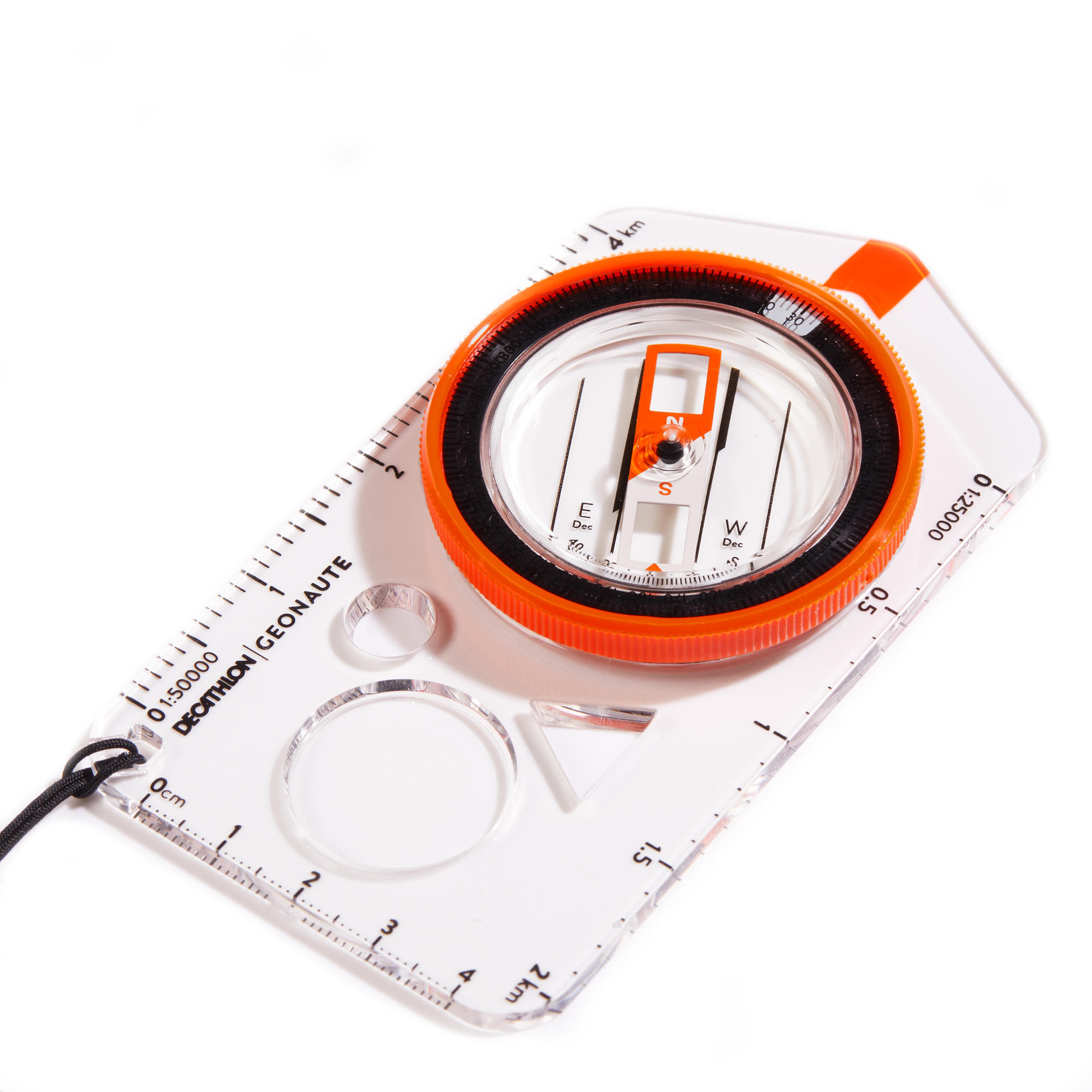 Brújula plaqueta para carreras de orientación o senderismo Explorer 500 4/9