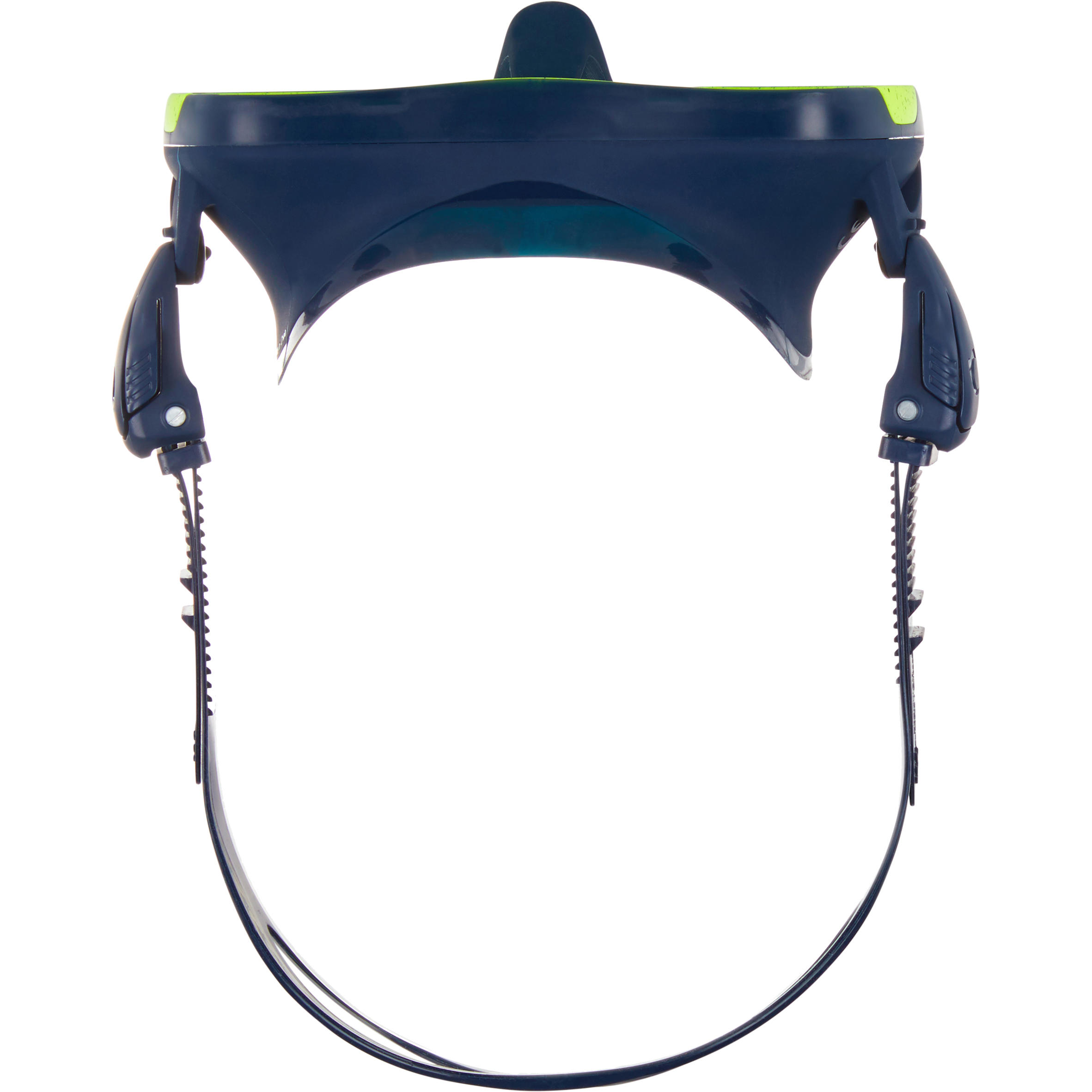 Single-lens sea diving mask SCD 500 - blue skirt 5/11