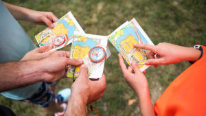 several people share race with compass several people share race with compass