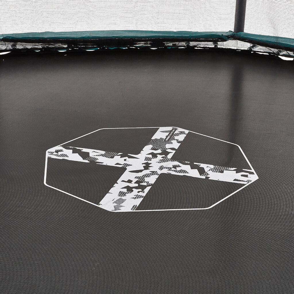 Hexagonal Trampoline with Safety Net 240