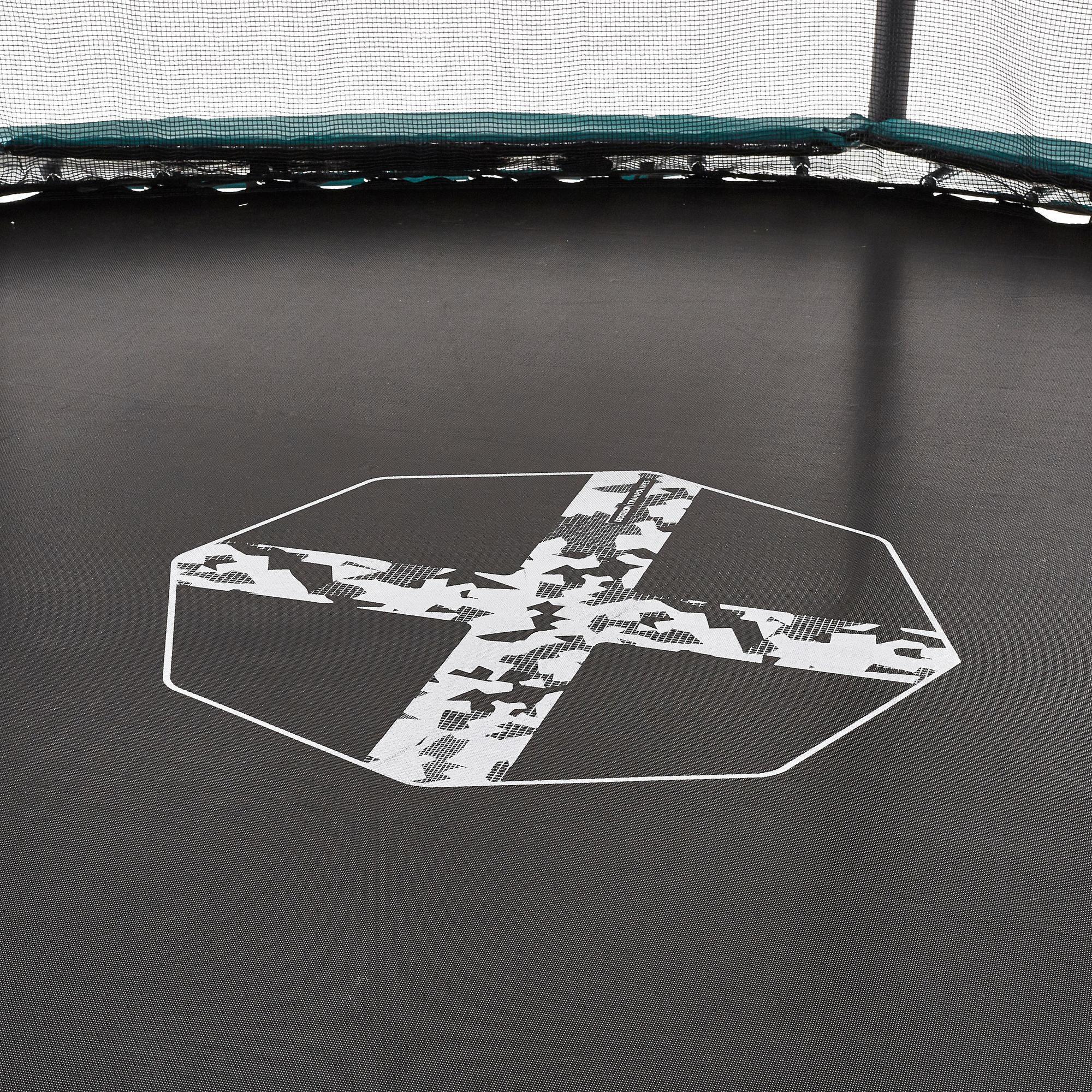 Hexagonal Trampoline with Safety Net 240 4/17