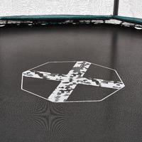 Osmougaona trampolina sa sigurnosnom mrežom 300