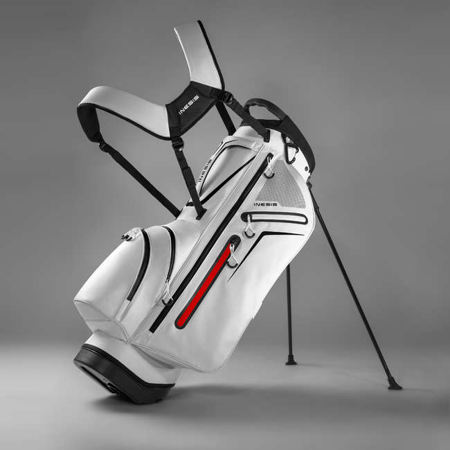 INESIS Golf Light Stand Bag - White | Decathlon