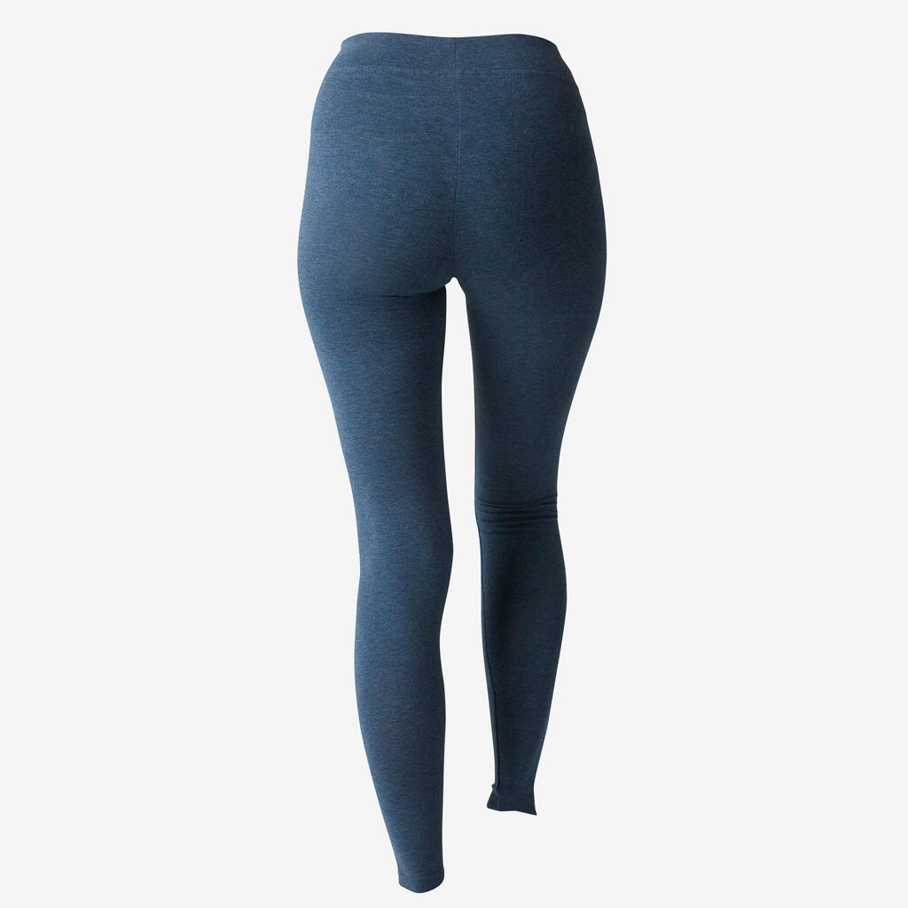 Legging Damen slim - 500 Fit+ grau