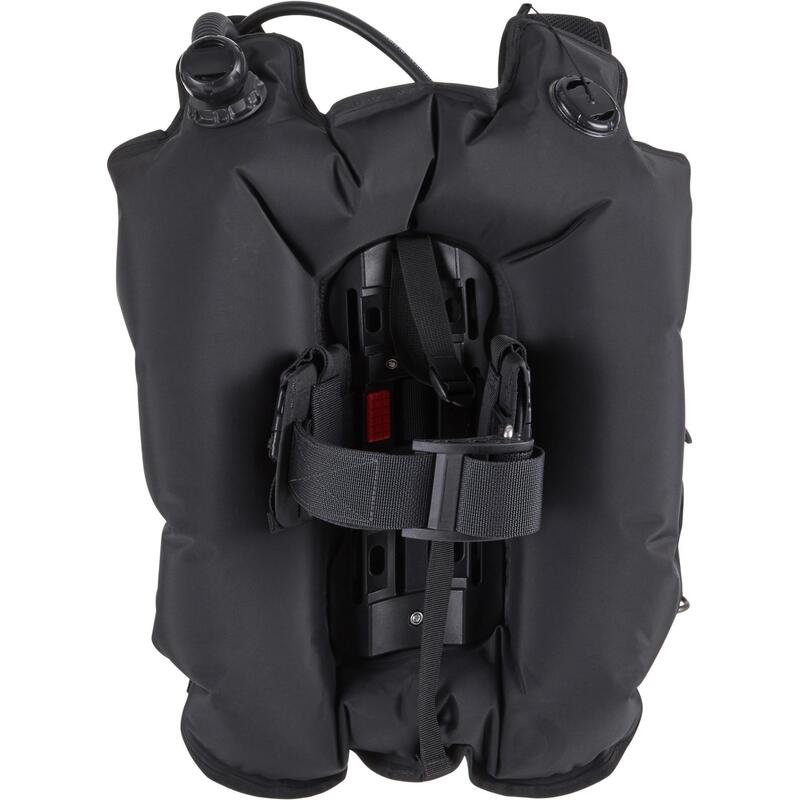 Tauchjacket SCD 500 B Schwarz Grau