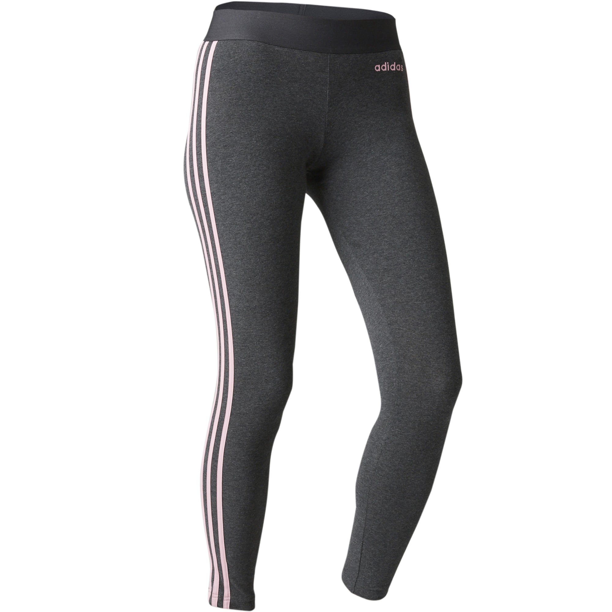 adidas pink and grey leggings