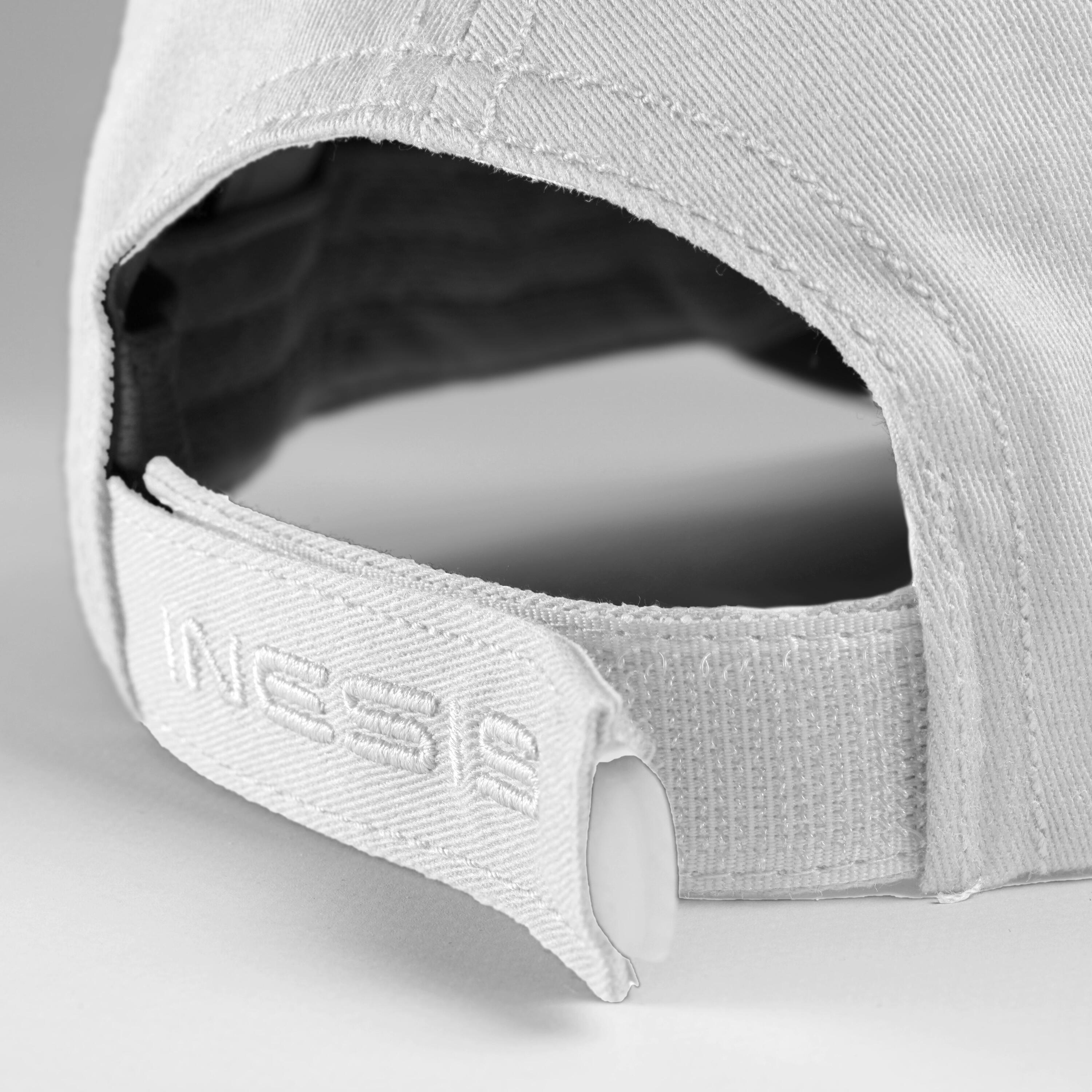 Adult Golf Cap - White 3/5