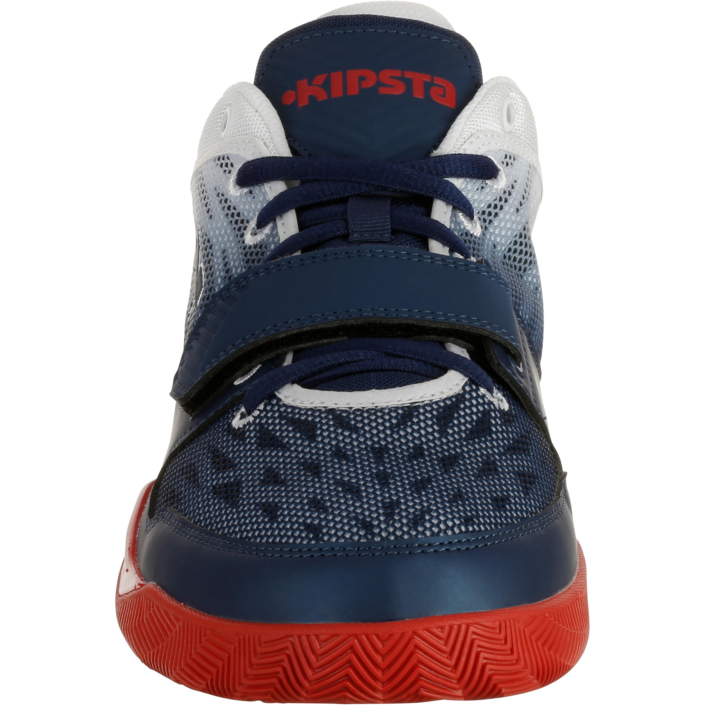 Fast 500 Adult Low Cut Intermediate Basketball Shoes - Blue/White/Red 3/10