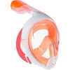 Detská celotvárová maska na šnorchlovanie Easybreath XS (6-10 r) oranžová