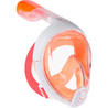 หน้ากากดำน้ำสำหรับเด็ก 6-10 ปีเพื่อการดำน้ำด้วยท่อหายใจบริเวณผิวน้ำรุ่น Easybreath (สีส้ม)