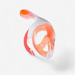Kids' Easybreath Surface Snorkelling Mask (6-10 years / size XS) - Orange