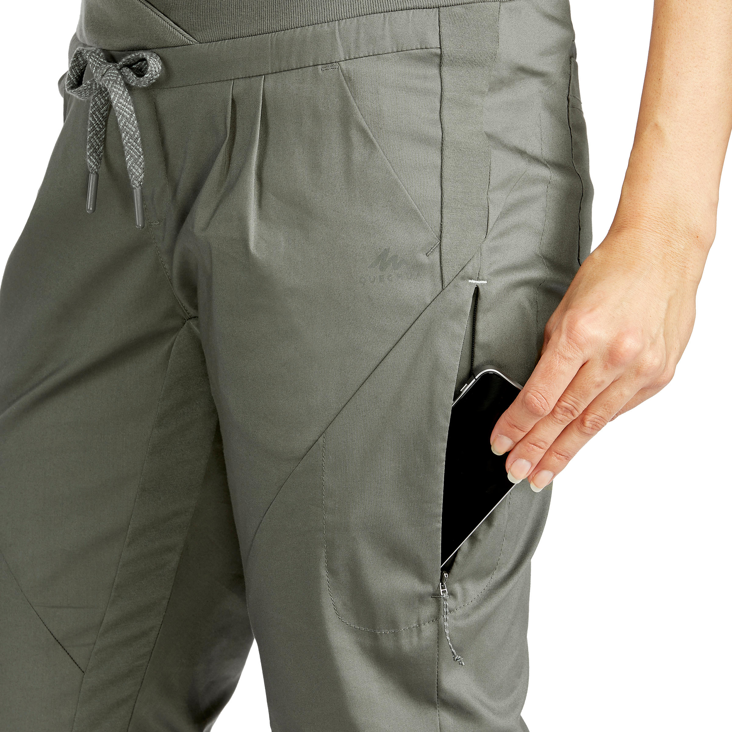 WCTS 500 WOMAN TROUSER BLACK By Decathlon