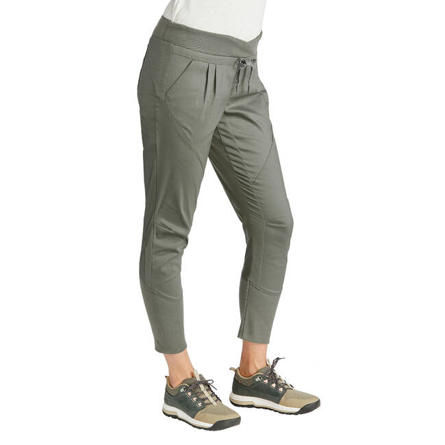 Buy Women's Khaki Slimfit Pant NH500 Online