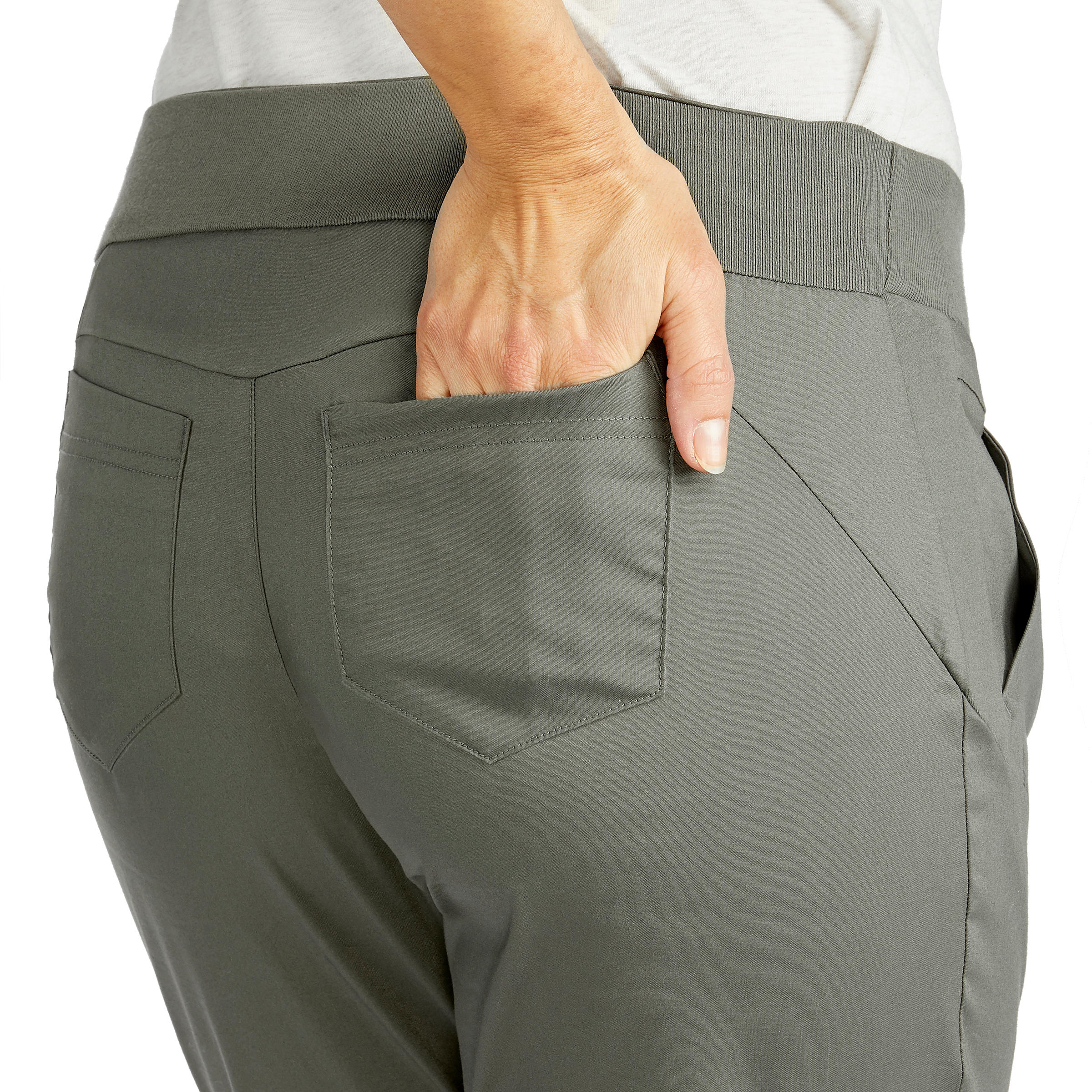 ladies slim fit walking trousers