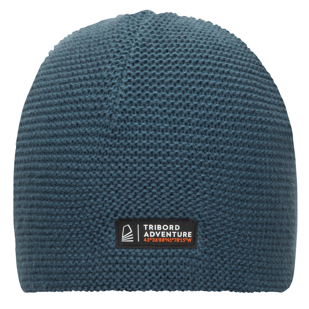 Adult sailing warm windproof beanie SAILING 100-Grey marl grey