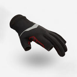 Gants voile JR, néoprène 1mm avec 2 doigts coupés noir sailing 900