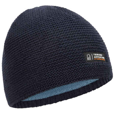 Kid's sailing warm and windproof beanie SAILING 100 - Dark Blue